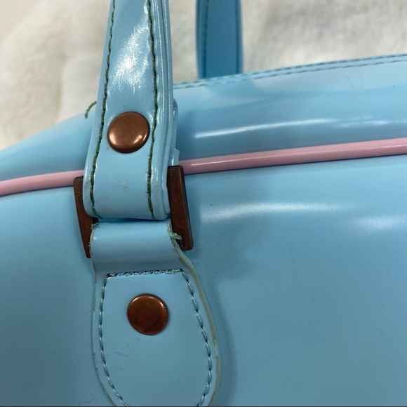 Von Dutch Blue & pink bowling purse - Picture 11 of 16